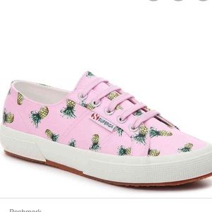 NWT Superga Pink Pineapple Sneakers